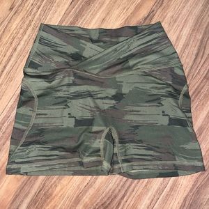 Camo alphalete shorts